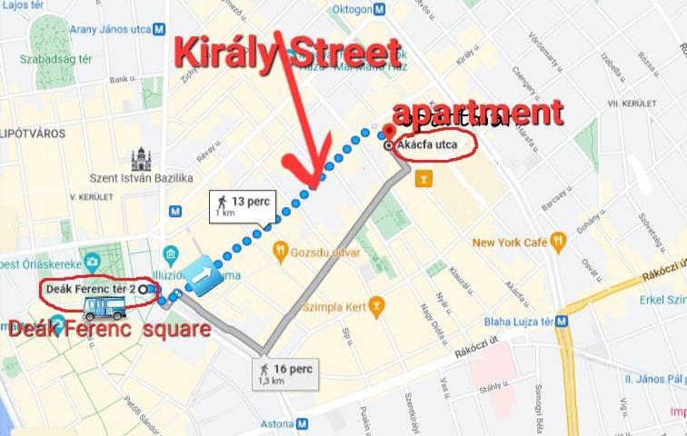 Downtown Acacia Str Apartment Budapest Ngoại thất bức ảnh